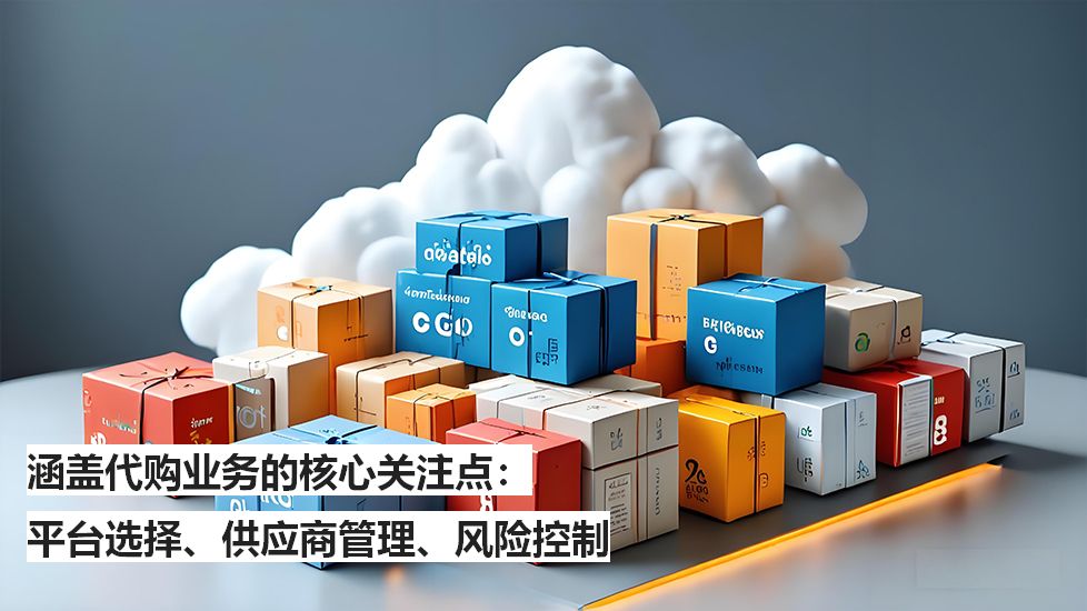 涵盖代购业务的核心关注点：平台选择、供应商管理、风险控制