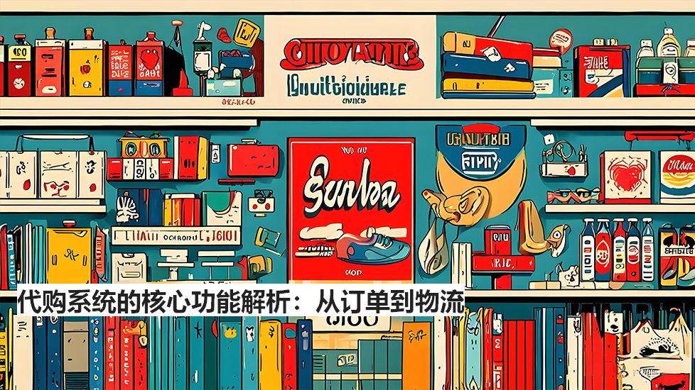 代购系统的核心功能解析：从订单到物流