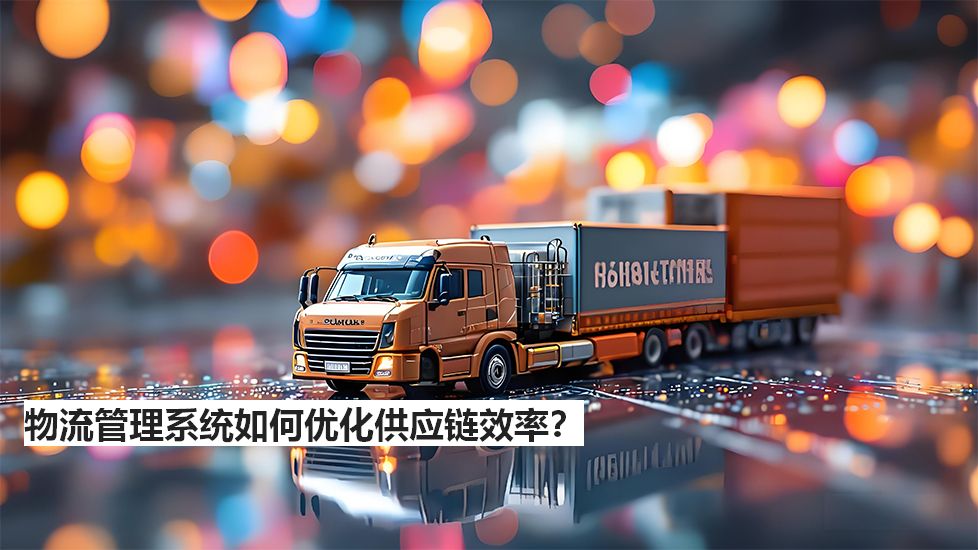 物流管理系统如何优化供应链效率？