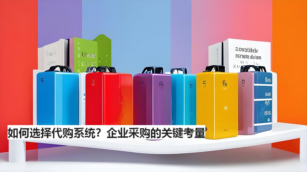 如何选择代购系统？企业采购的关键考量