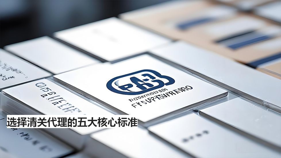 选择清关代理的五大核心标准