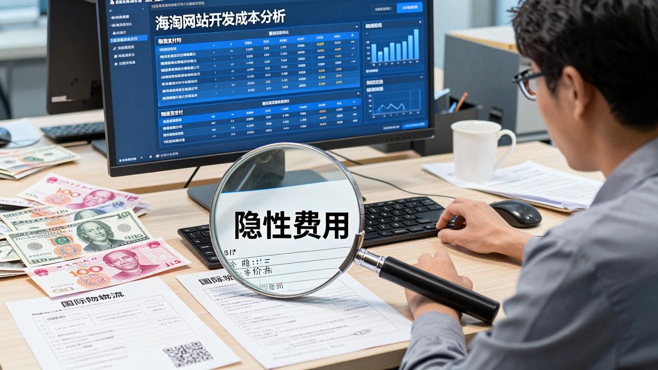 海淘网站开发费用明细