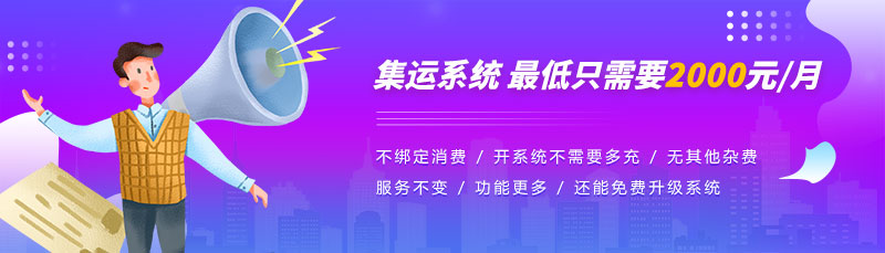 集运系统促销活动