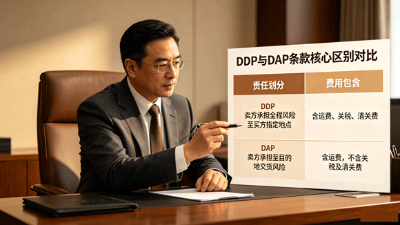 DDP与DAP条款的核心区别对比