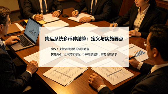 集运系统多币种结算：定义与实施要点